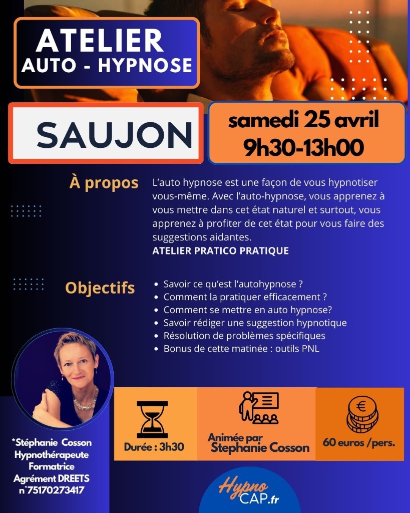 illustration Atelier d'auto Hypnose SAUJON