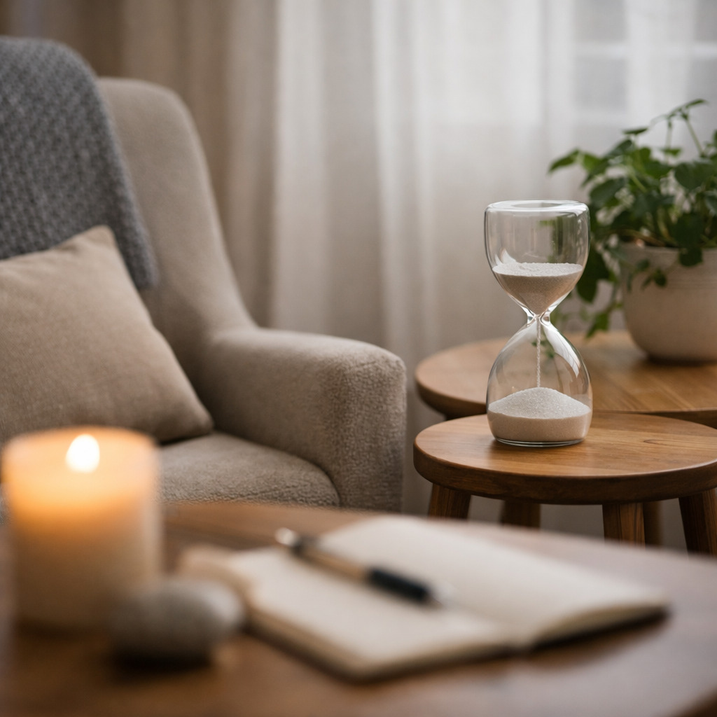 illustration ✨ Prendre le temps dans un accompagnement thérapeutique