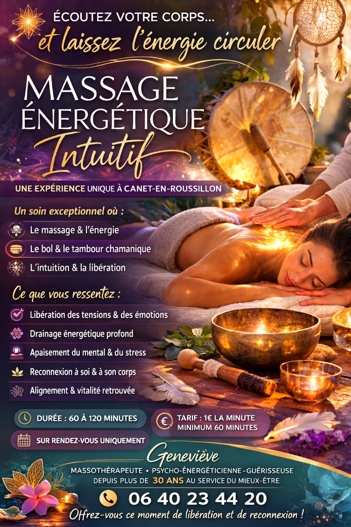 illustration Un Massage Energetique Intuitif a Canet en Roussillon (66)