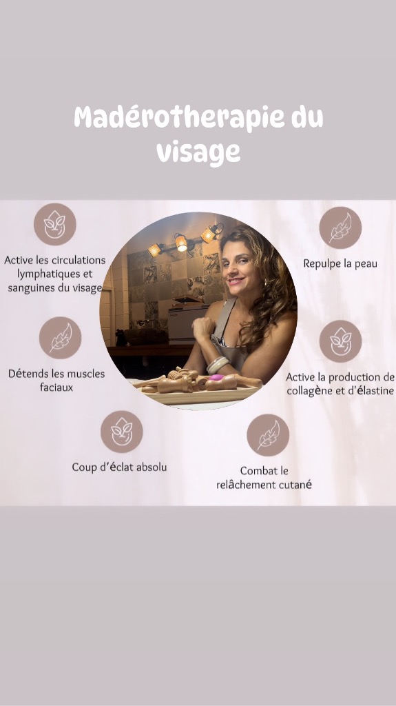 illustration Maderotherapie du visage