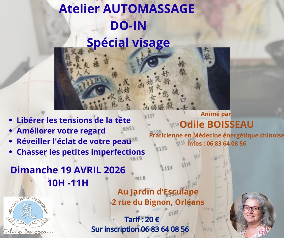 illustration Automassage Do In spécial visage