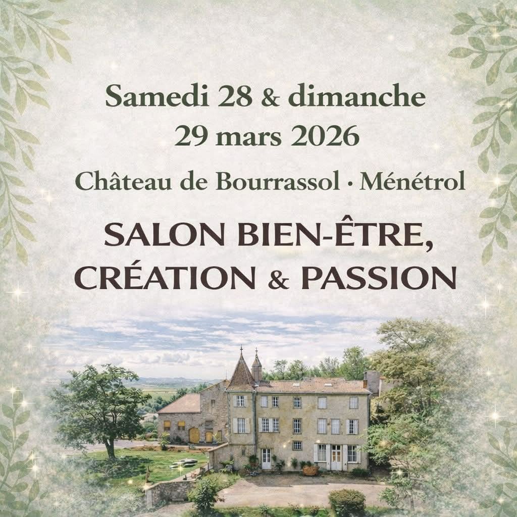 illustration Kemalia au Salon bien être au Château de Bourrassol