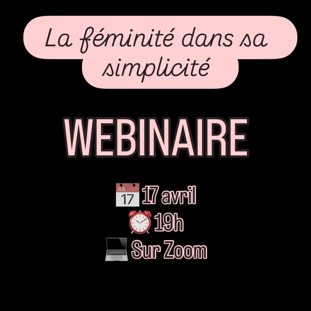 illustration WEBINAIRE : LA FÉMINITÉ DANS SA SIMPLICITÉ