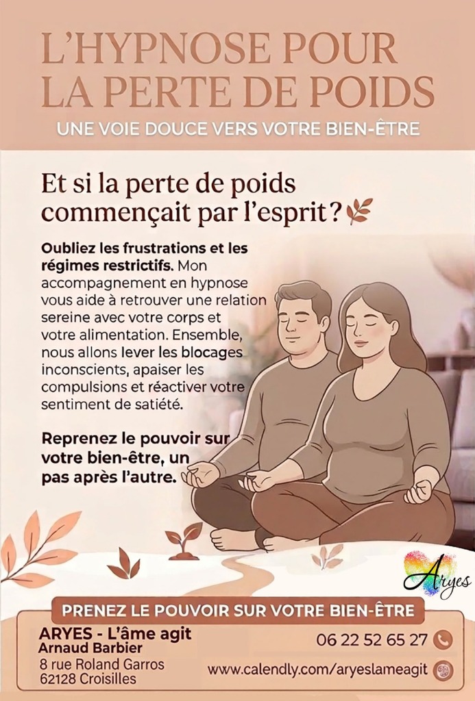 illustration L'hypnose pour la perte de poids