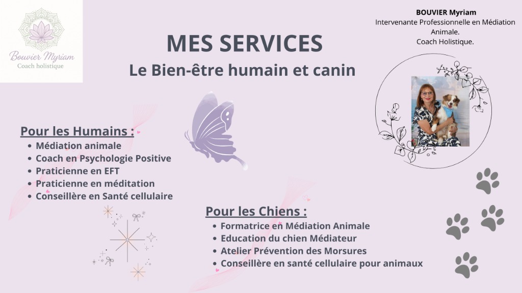 illustration Bien être Humain et canin