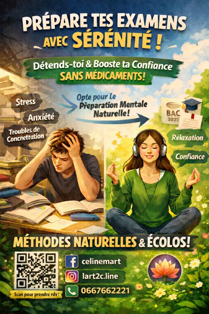 illustration Étudiant, Lycéen = Examens= stress