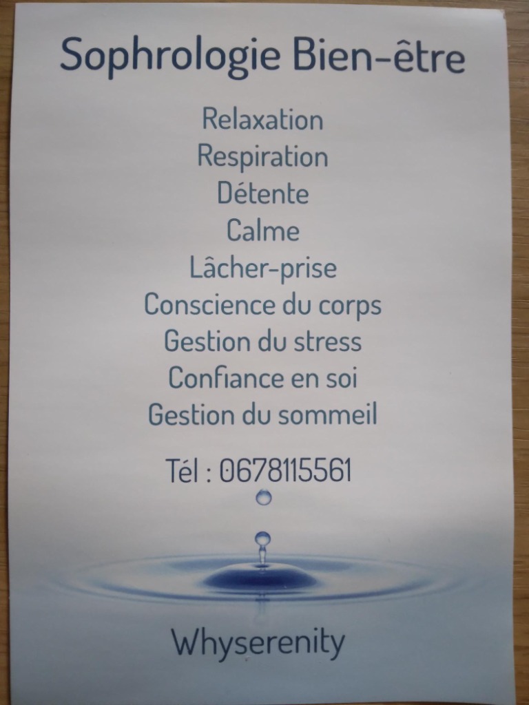 illustration Séance de Sophrologie