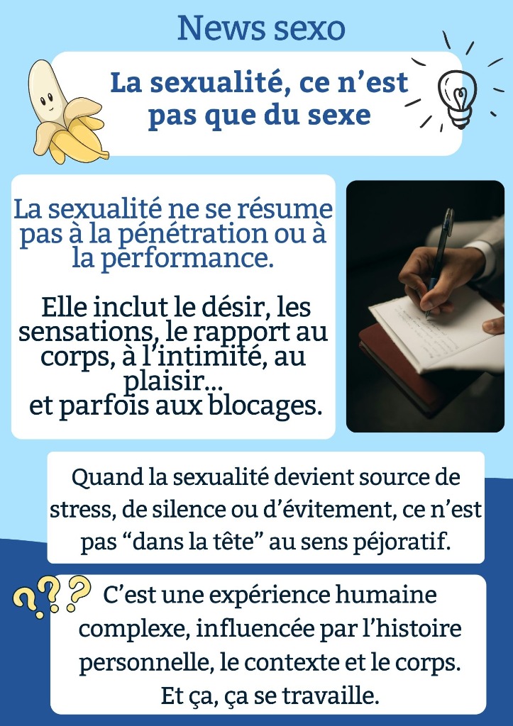 illustration Newsletter sexo La sexualité ce n'est pas que du sexe