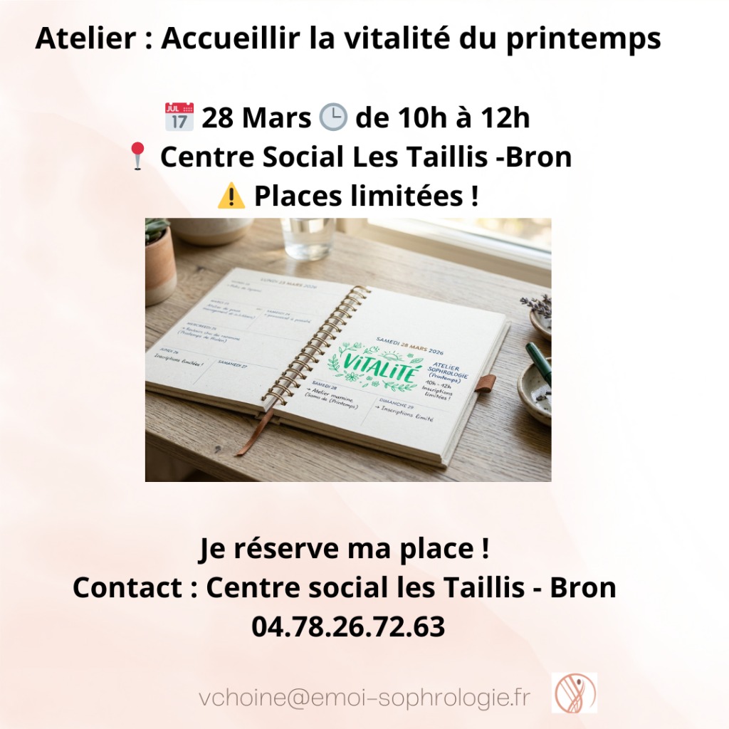 illustration Atelier de Sophrologie : Vitalité et Renouveau Printanier