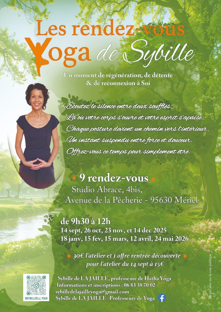 illustration Les Rendez-vous Yoga de Sybille