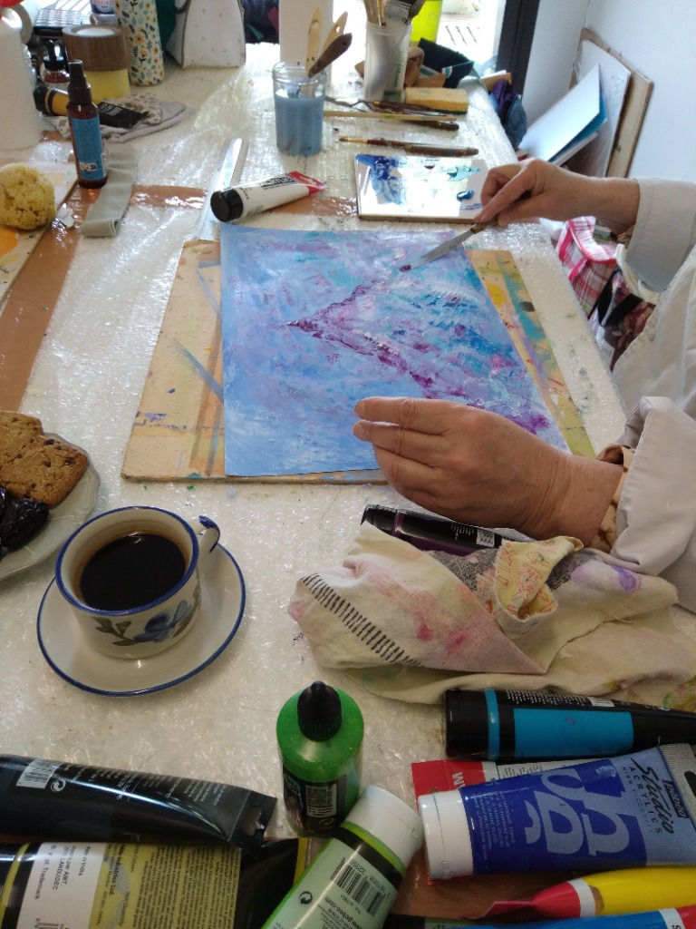 illustration Stage "thérapie"par l'Art", une connexion/rencontre avec Soi