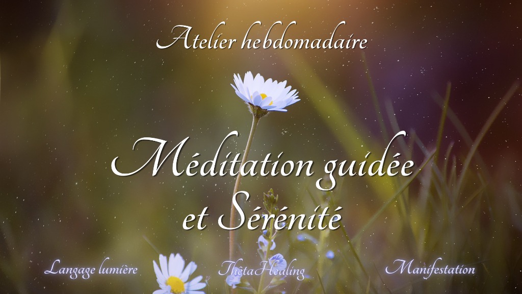 illustration Atelier Méditation guidée et Sérénité