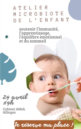 illustration Microbiote de l'enfant : immunité, équilibre émotionnel et sommeil