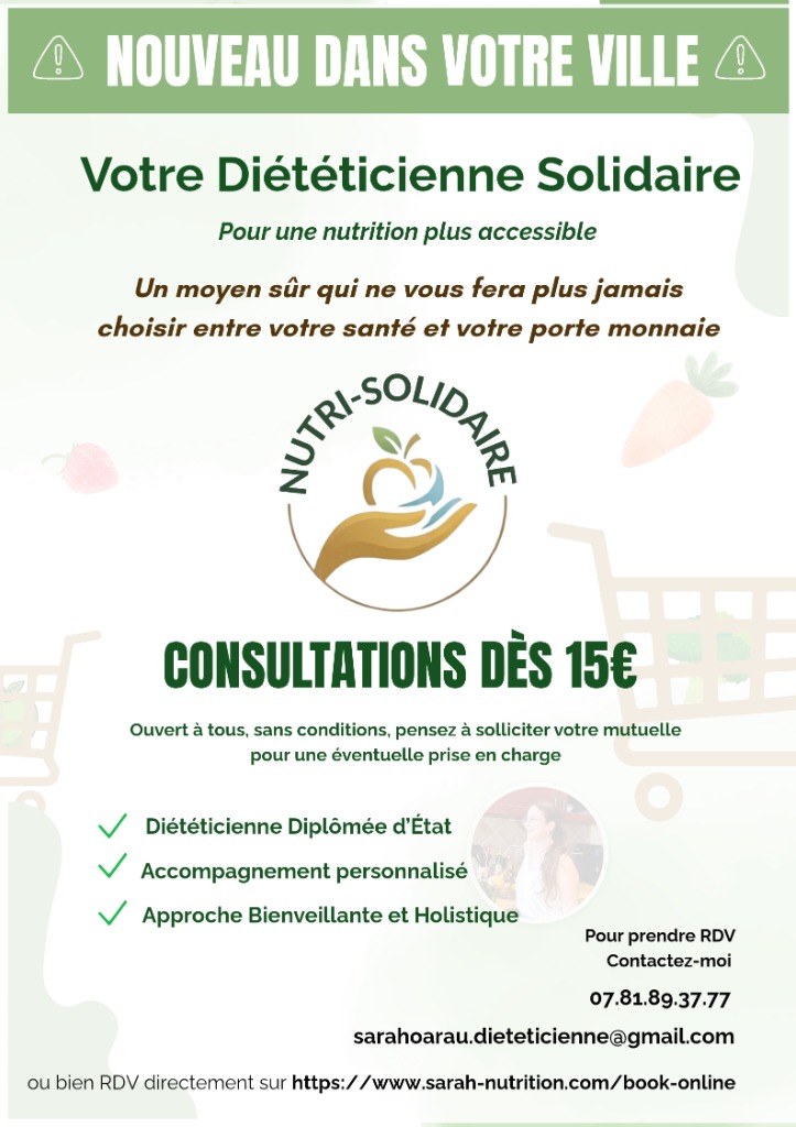 illustration Le Concept Nutri-Solidaire à la portée de tous !