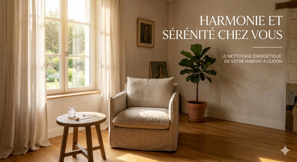 illustration Retrouvez la sérénité chez vous : le nettoyage énergétique de votre habitat