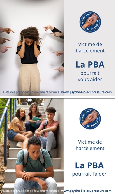 illustration Prise en charge du harcèlement en Psycho Bio Acupressure (PBA)