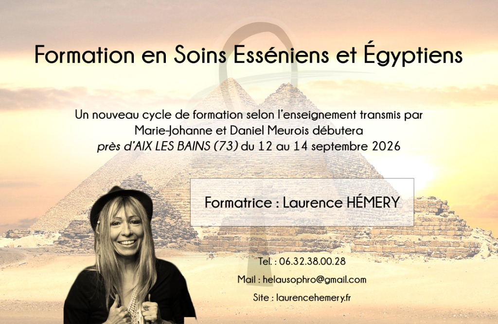 illustration Formation en Soins Egypto-Esséniens