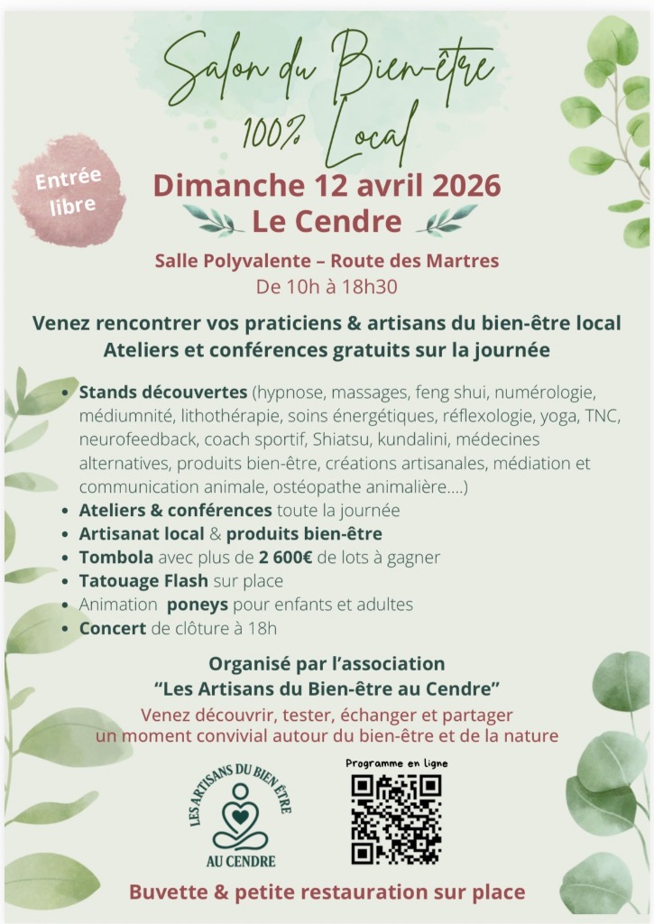 illustration Salon du bien être local