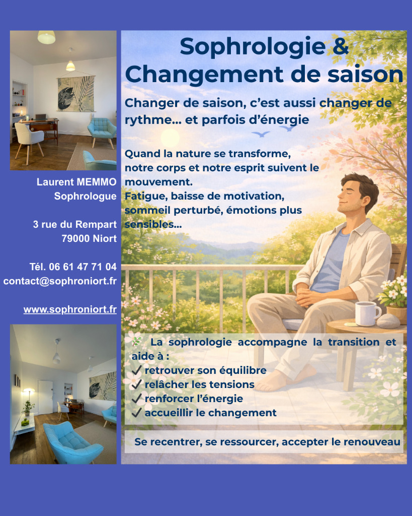illustration Sophrologie et Changement de saison