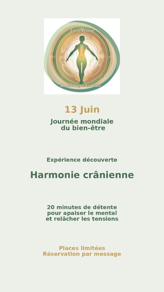 illustration La journée Mondiale du bien-être- 13 juin