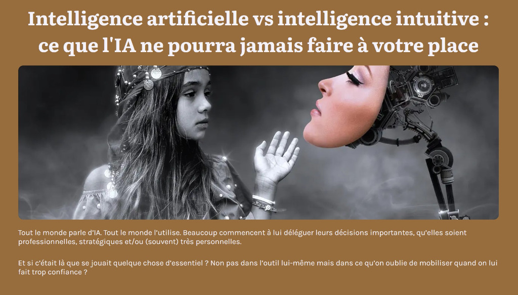 illustration IA vs intuition : ce que personne ne pourra décider à votre place