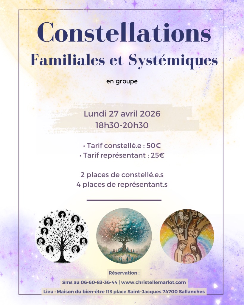 illustration Constellations familiales et systémiques en groupe