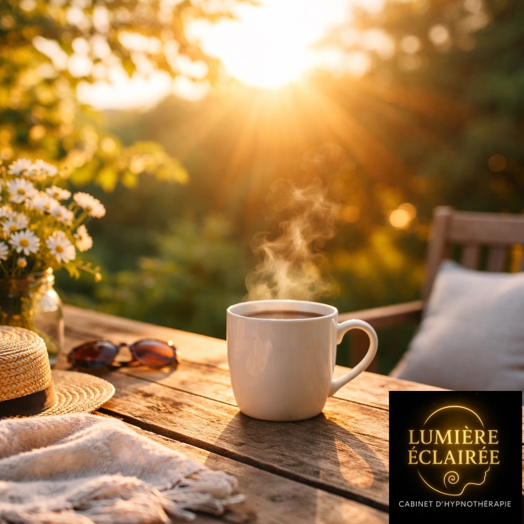 illustration Aujourd’hui, profite des petits trucs simples 😄