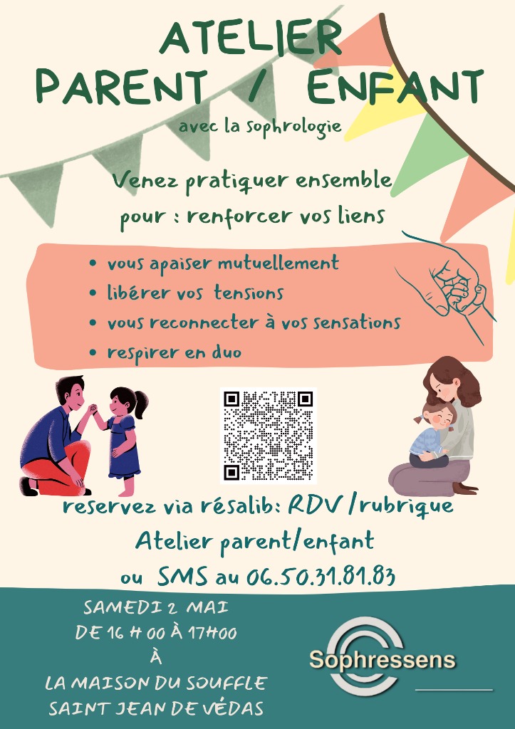 illustration Atelier Parent/Enfant : Renforcer vos liens avec la sophrologie