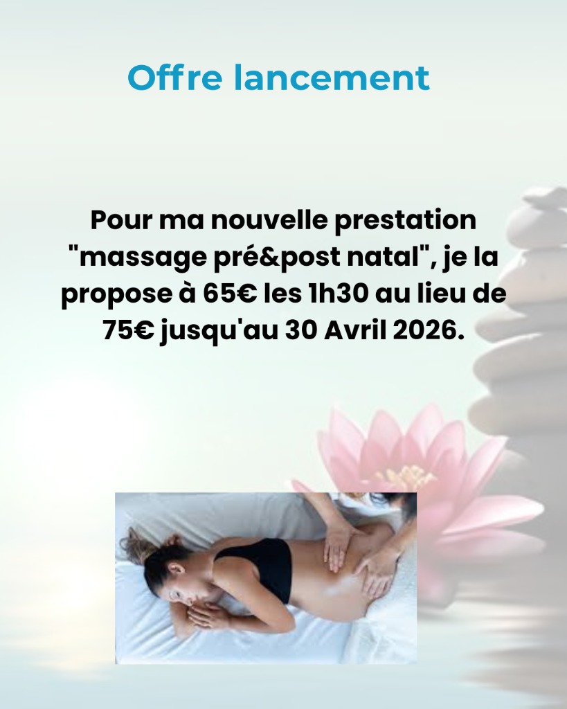 illustration Nouveau massage