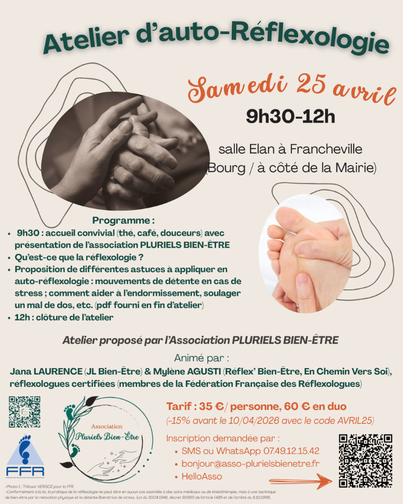 illustration Atelier d'Auto-Réflexologie