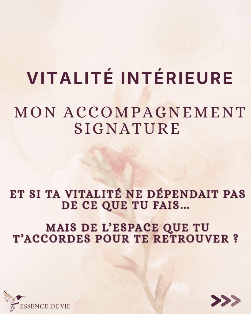 illustration Accompagnement signature : Vitalité Intérieure