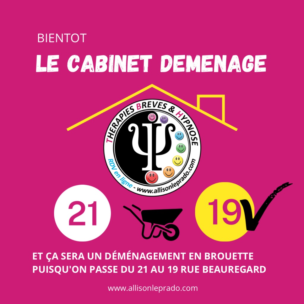 illustration Le cabinet déménage en brouette, on passe du 21 au 19 😉