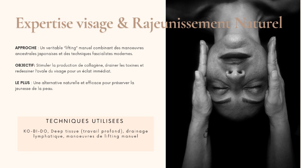 illustration Expertise visage et rajeunissement naturel