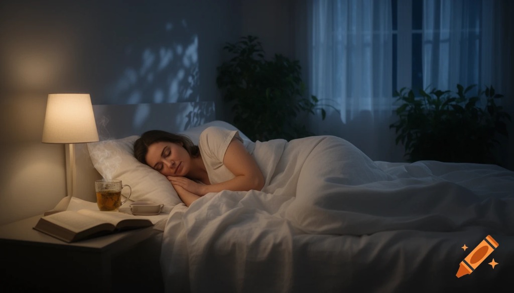 illustration Le sommeil réparateur, clé de ta régénération