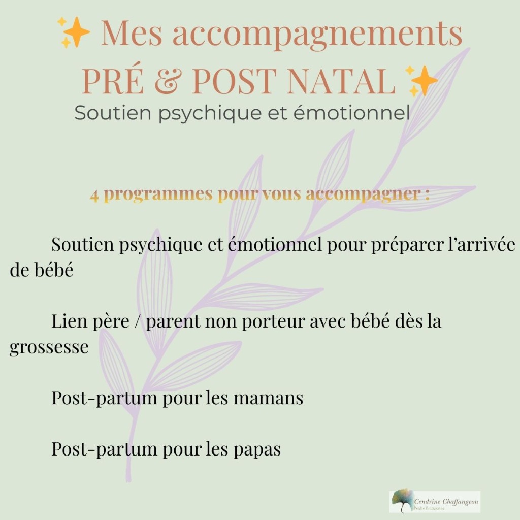 illustration Mes accompagnements pré et post natal