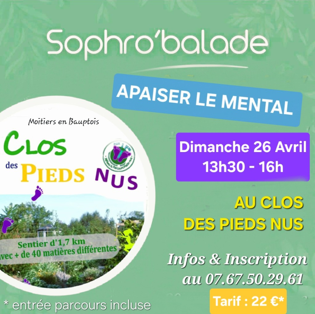 illustration Vive le printemps et le retour des sophro balades