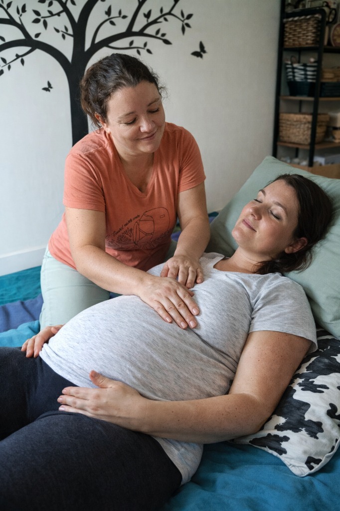 illustration 🌿 Shiatsu et fertilité