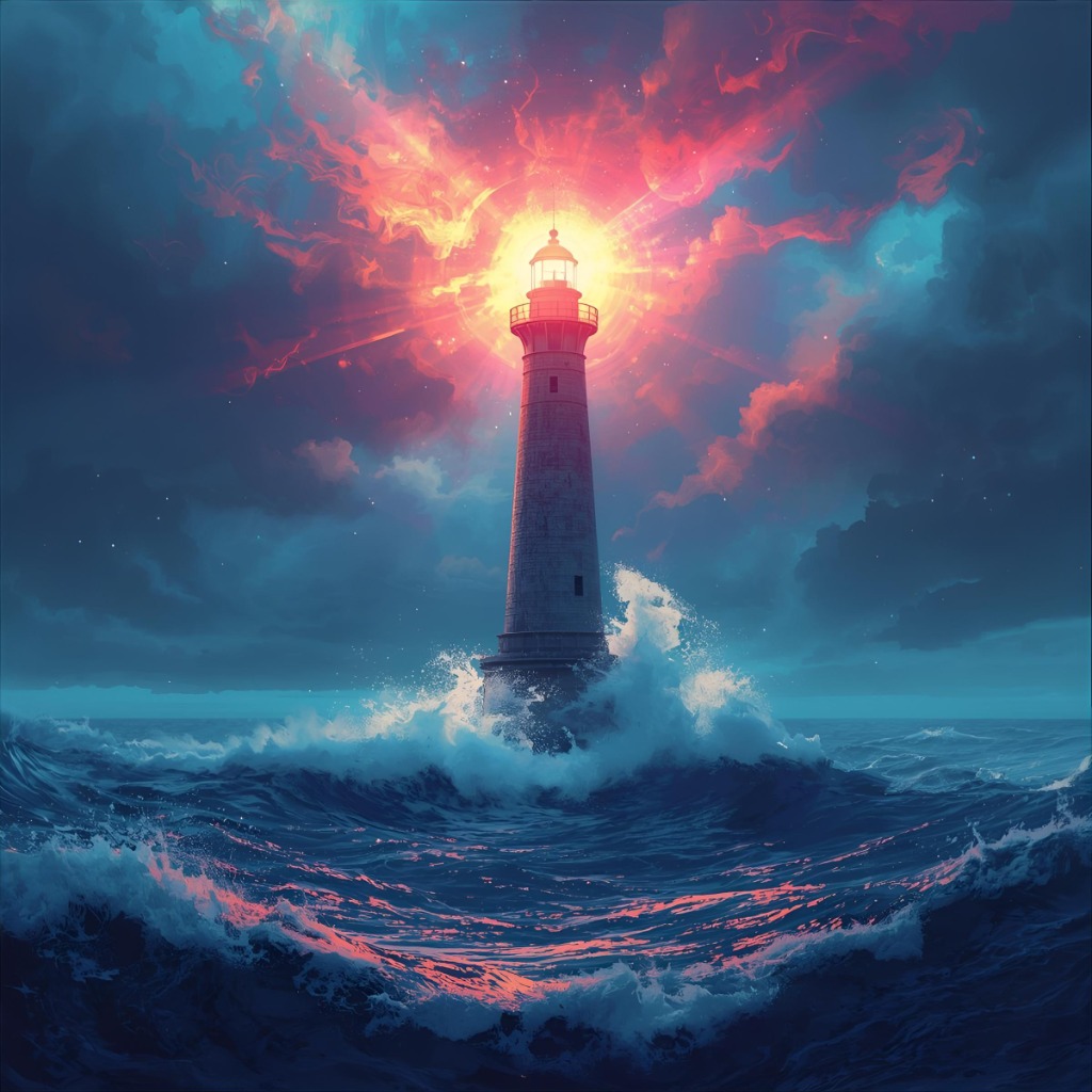 illustration La puissance d'un objectif clair et positif