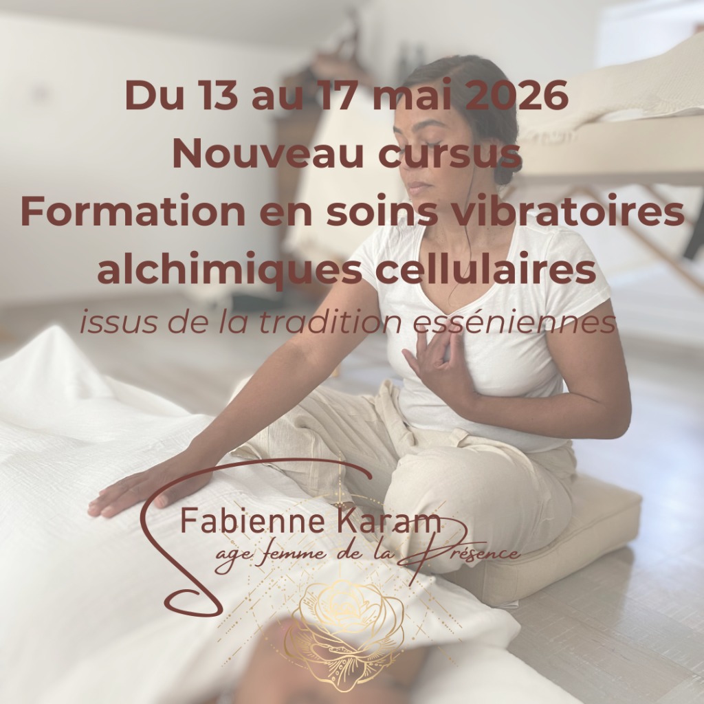 illustration Nouveau cursus  2026– Formation en soins vibratoires alchimiques cellulaires (tradition essénienne)