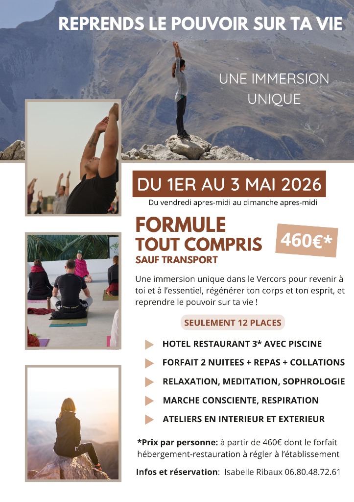 illustration Weekend immersif unique 1er-3 mai