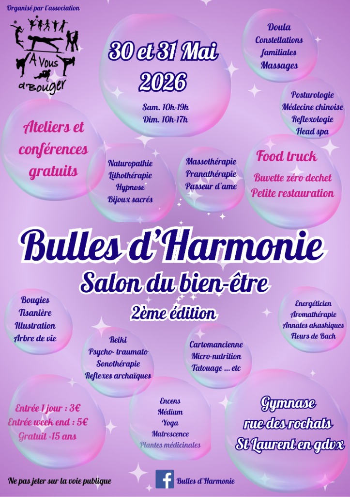 illustration Salon bien être Bulle d'harmonie