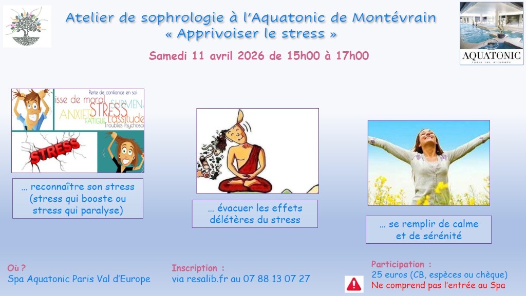 illustration Atelier "Apprivoiser le stress"