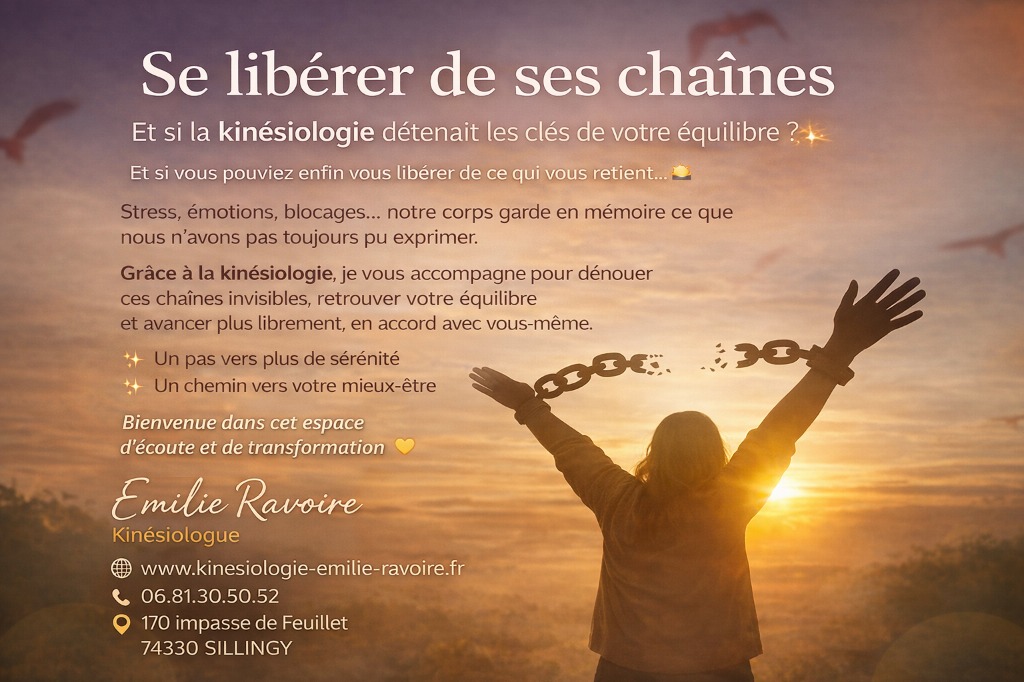 illustration THERAPIE HOLISTIQUE DE LIBERATION EMOTIONNELLE - KINESIOLOGIE