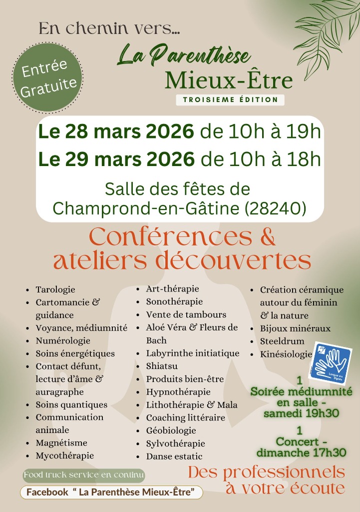 illustration Salon La Parenthèse Mieux-être 28-29 mars 2026