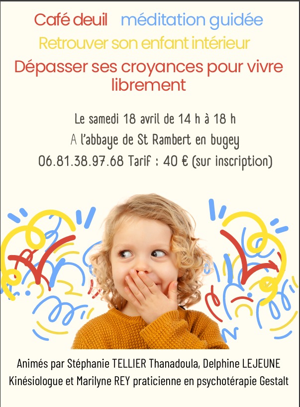 illustration cafe deuil -enfant intérieur et croyances