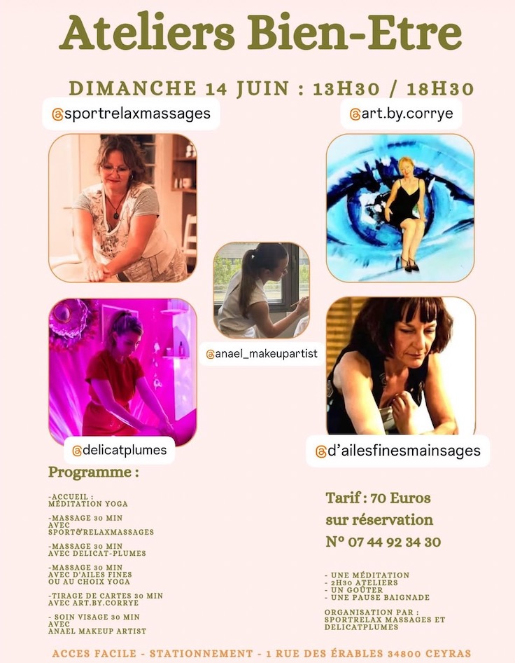 illustration Ateliers Bien-Être