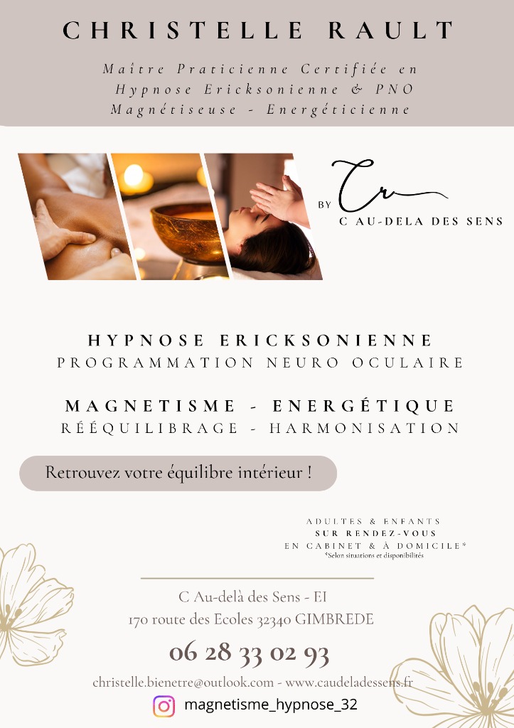 illustration Venez découvrir les séances... je m'adapte à ce que vous désirez !