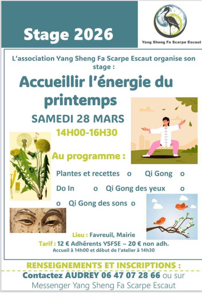 illustration Accueillir l'énergie du printemps