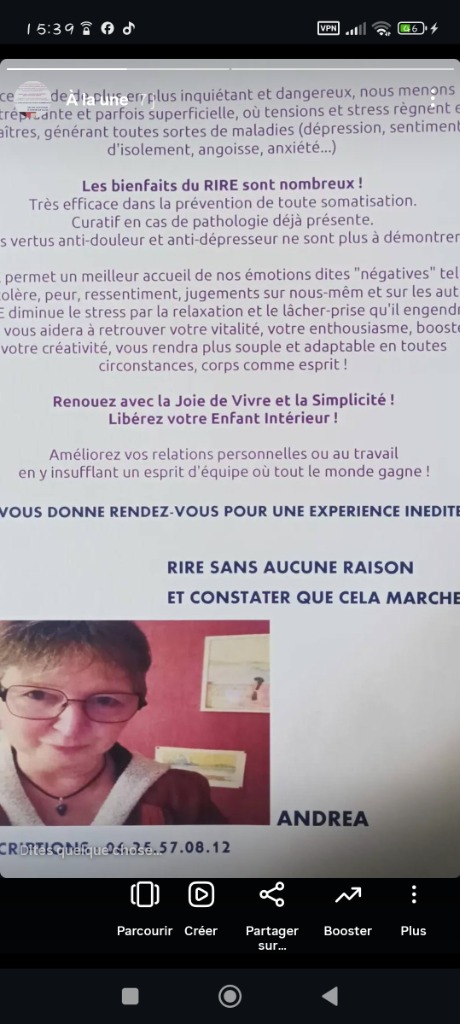 illustration ATELIERS DE RIRE