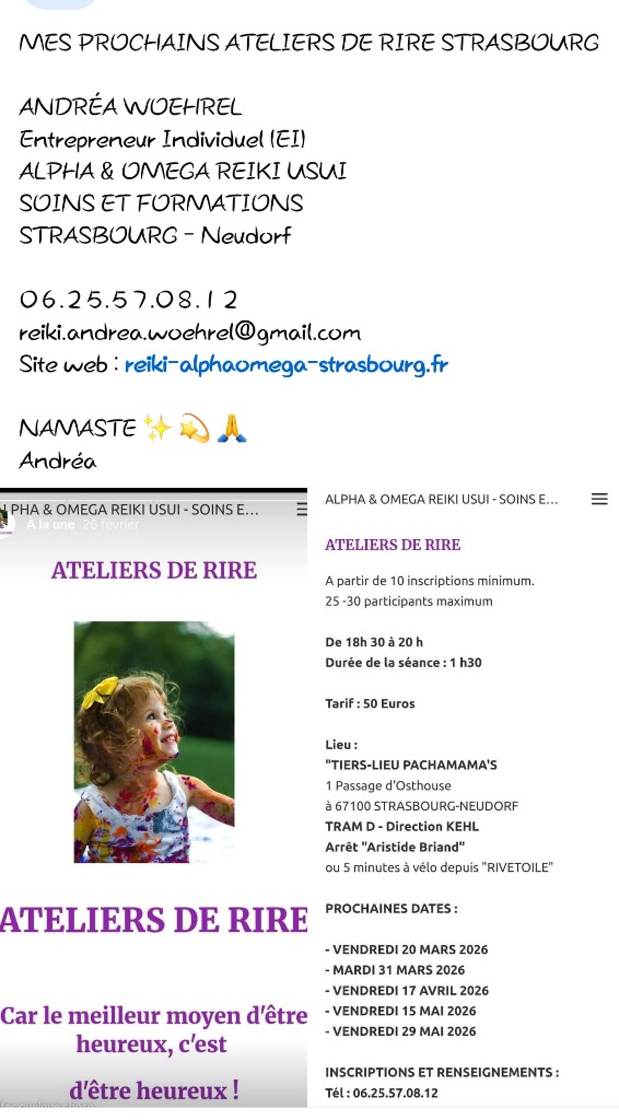 illustration ATELIERS DE RIRE : PROGRAMME MARS À MAI 2026